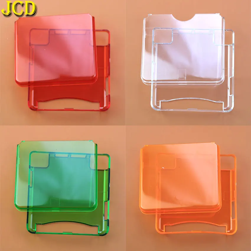 JCD Clear Crystal Cover Case Protective Shell Housing For Gameboy Advance GBA SP Game Console