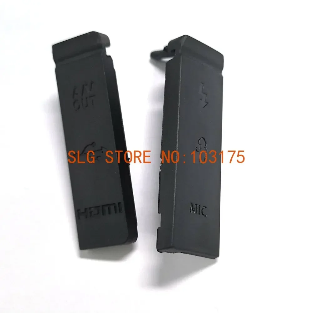 Penutup Bawah Pintu Karet DC INVIDEO OUT Kompatibel dengan HDMI USB Baru untuk Bagian Perbaikan Kamera Digital Canon EOS 5D Mark II 5DII 5D2
