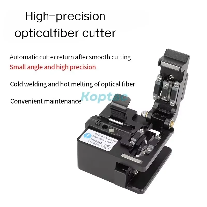 High-precision Optical Fiber Cutter Full-automatic Cutter Cold-joint Hot-melt Universal Tungsten Steel Blade Tool Set FTTH