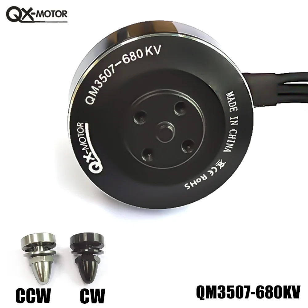 

QX-Motor QM3507 Многоосевой 380KV 580KV 680KV CW CCW Бесщеточный двигатель для БПЛА, детали игрушечной модели с дистанционным управлением