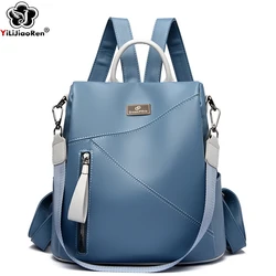 Famosa marca de couro bagpack para meninas saco escolar moda mochila feminina viagem bolsa ombro designer daypack senhoras sac a dos