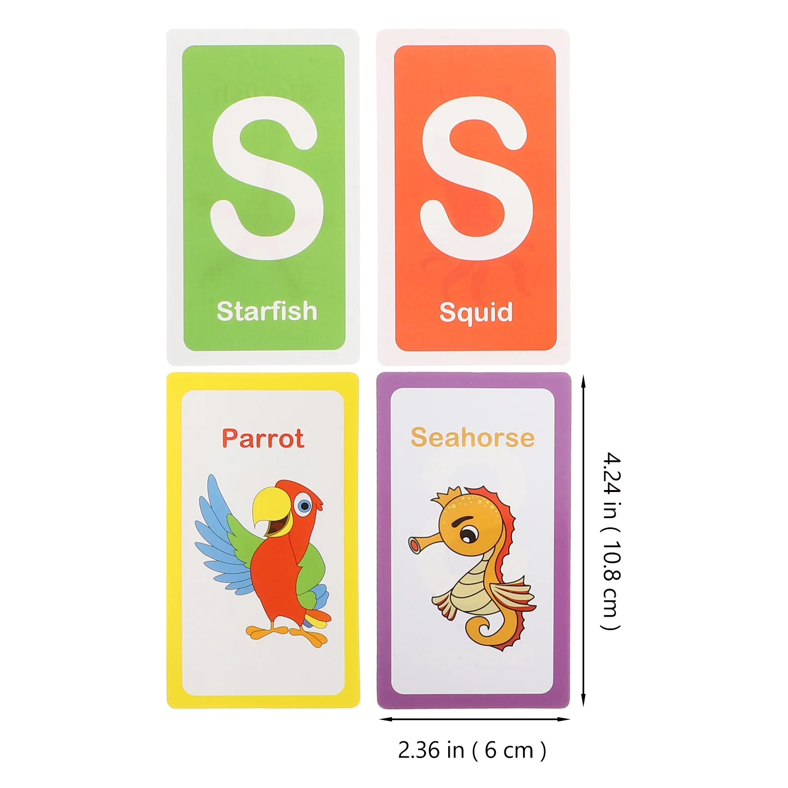 유치원을 위한 1세트 학습 플래시 카드 다채로운 만화 인식 카드 유아를 위한 대화형 교육 게임