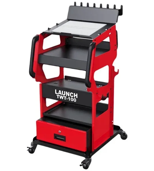 ForLaunch TWT-100 Multi Purpose Rolling Programming Power Laptop Car Scanner Layer Tool Storage Workshop Tool Trolley