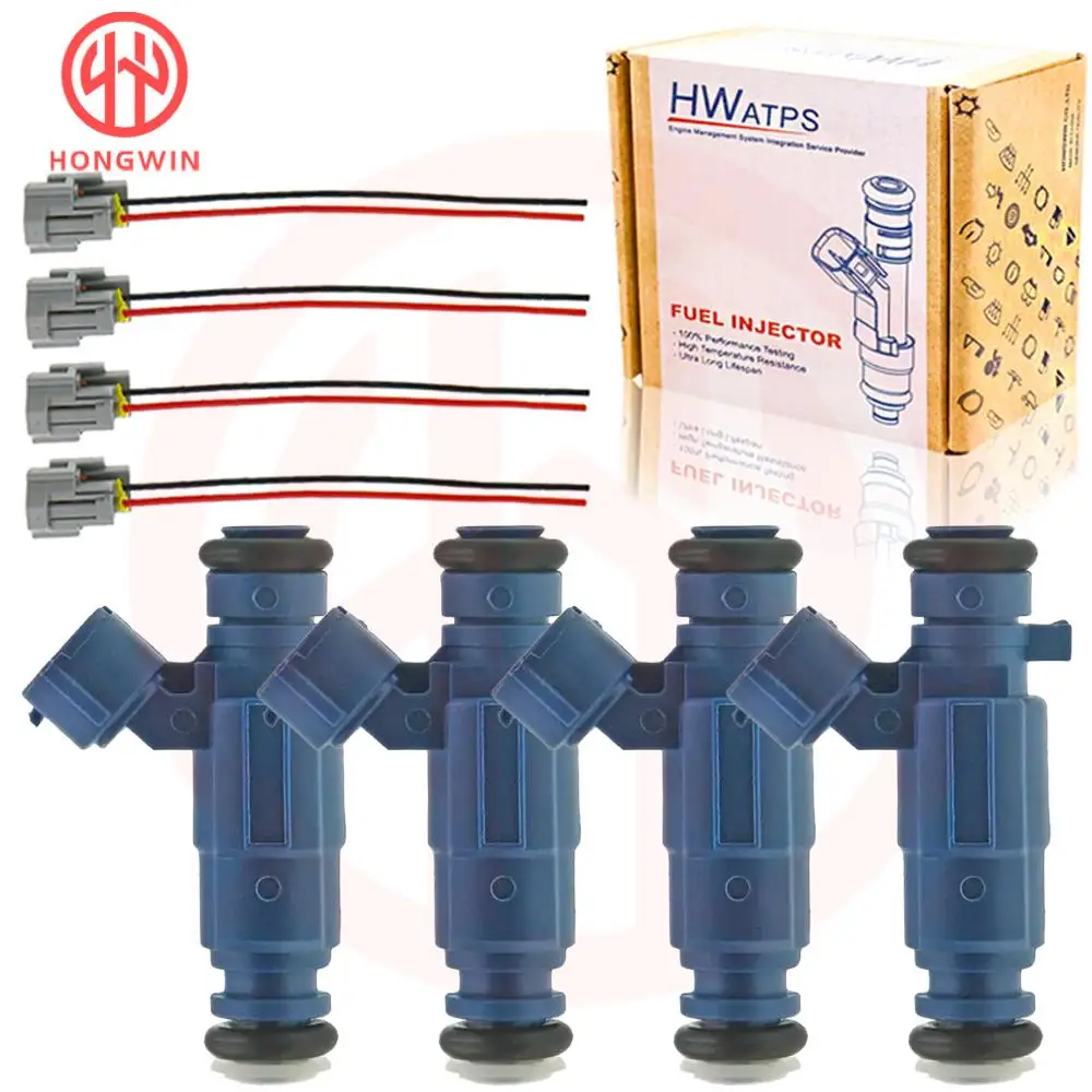 4x Fuel Injector Nozzle 35310-2B000 For Hyundai i20 i30 Kia Cee\'D 1.4L 2007-2018 353102B000 35310 2B000