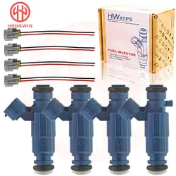 4x Fuel Injector Nozzle 35310-2B000 For Hyundai i20 i30 Kia Cee'D 1.4L 2007-2018 353102B000 35310 2B000