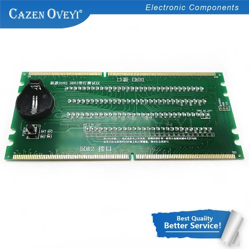 1pcs/lot  DDR2 DDR3 illuminated with light tester tester combo desktop In Stock