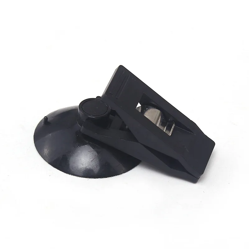 4/8PCS Car Window Sucker Clips Hook Car Interior Plastic Clip Cards Suction Cap Clips For Sunshade Curtain Towel Ticket Card