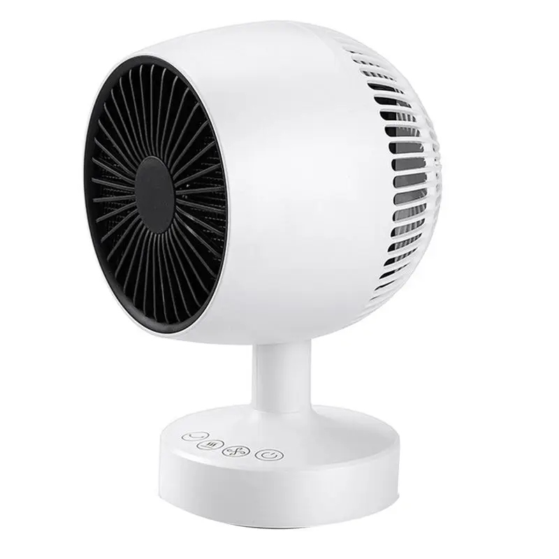 

AEE2-Mini Heater,Space Heater,500W Desk Heater For Office,160° Lateral Auto Oscillating3 Gears Adjustable,PTC