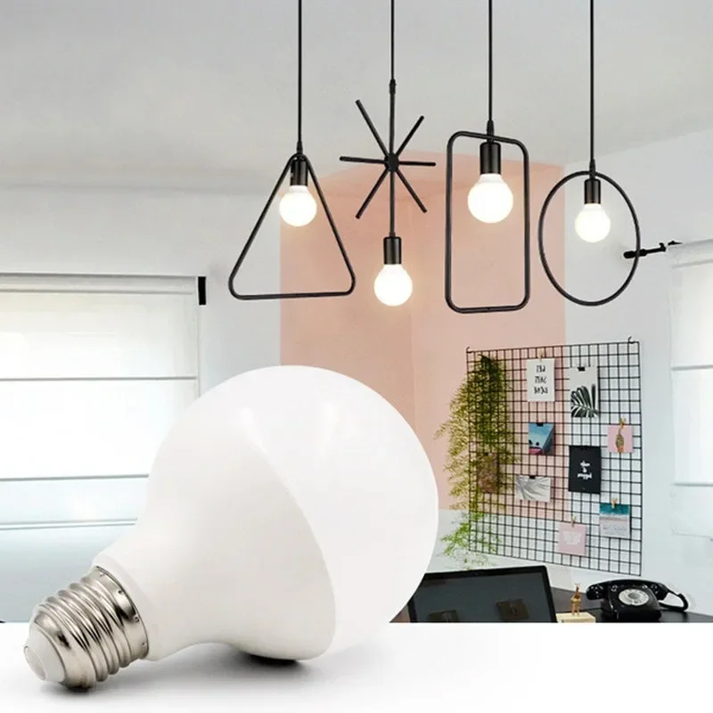 Pop Lampada Milky E27 LED Light Bulb AC 220V G95 Ampoule Bombilla LED Bulb Lamp For Home Chandelier Table Lamp