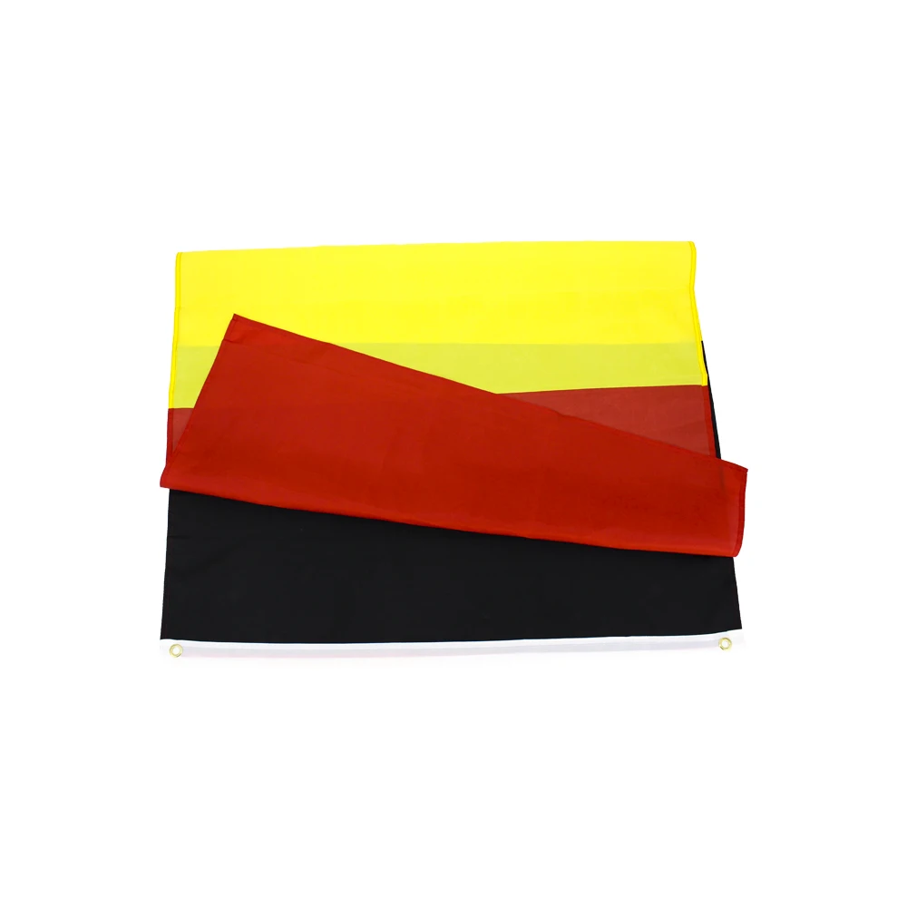 Johnin 90x150cm Black Yellow Red BEL BE Belgium Flag