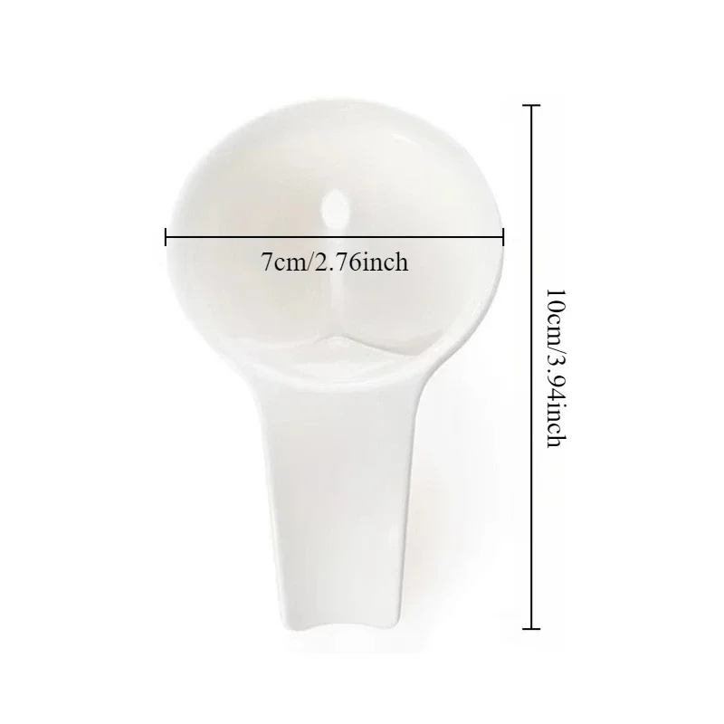Egg White and Yolk Separator Silicone Can Clamp on the Edge of the Bowl Small Kitchen Baking Separator Tool