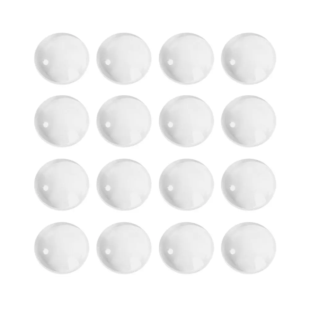 

100Pcs Nail Color Display Tool Clear Glass Chart Holder for Nail Polish Matching Salon Manicure Display Rack Beads