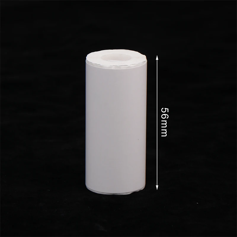 【3cs99】1pc papel adesivo térmico transparente impressora de papel autoadesivo para fotos notas 5.7x2.5cm mini papel de impressora