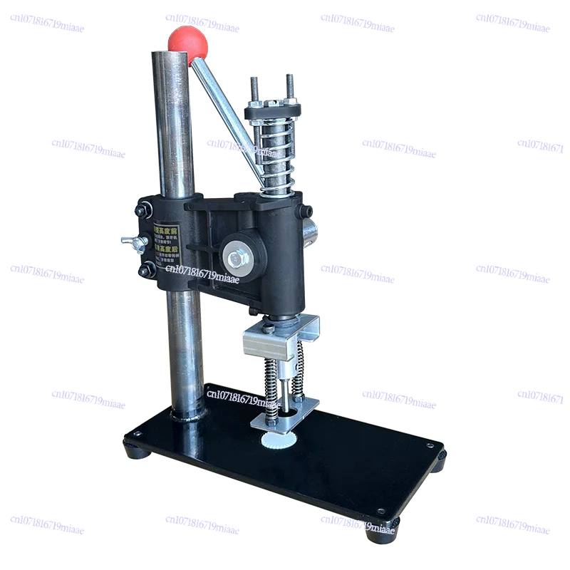 

Heavy Duty Single Hole Punching Machine 300 3-30mm Drill Bits Optional, Fabric Plastic Bag Business Card Tag Binding