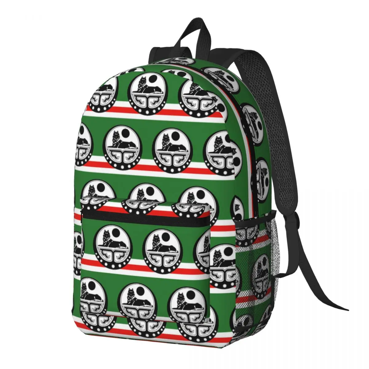 

Chechen Borz (7) Backpack Daypack Large Capacity Children BookBag School Bag Shoulder Bags for Men Women