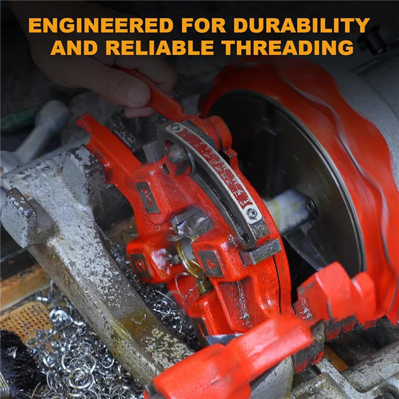 

【Limited-Stock!】8-Pack 47770 Pipe Threader Set For RIDGID,High-Speed Threading Dies For 1-2 Inch Pipes,Universal Die Heads Threa