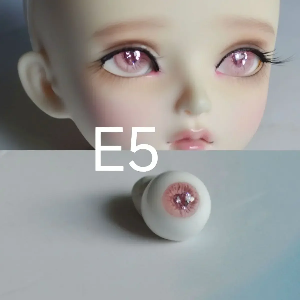 New 12/14/16/18mm Doll\'s Eyes for 1/3 1/4 1/6 Bjd Doll Plaster Hemisphere Eyeball Girl Toys Dress Up Doll Accessories,no Doll