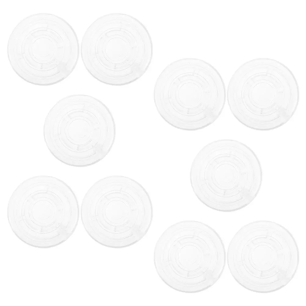 10 قطعة ملحقات تأثير الجيتار دواسة Footswitch القبعات العالية العالمية تناسب إصلاح وصيانة الغيتار الكهربائي