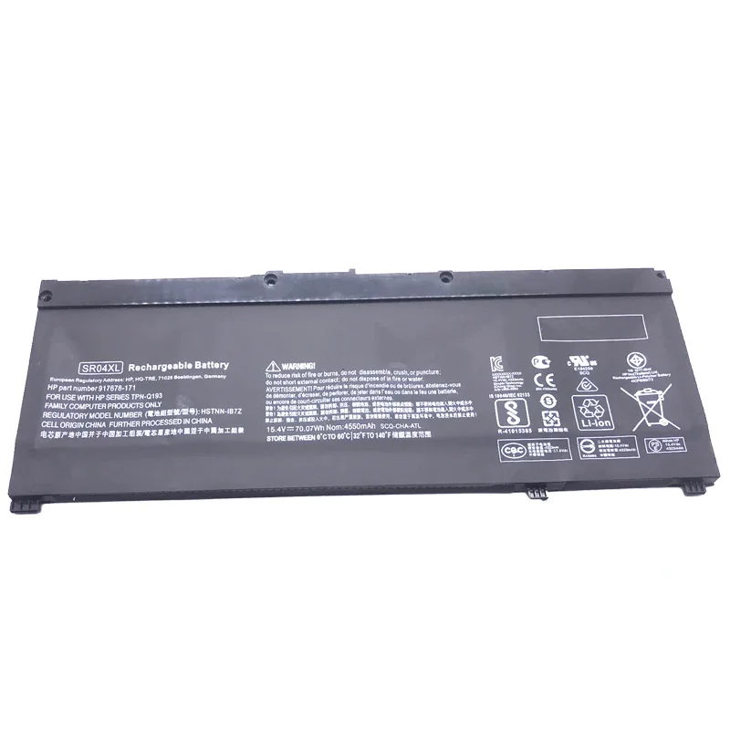 LMDTK New SR04XL Laptop Battery For HP OMEN 15-CE CB CE015DX CB014ur TPN-Q193 Q194 C133 HSTNN-DB7W 917724-855