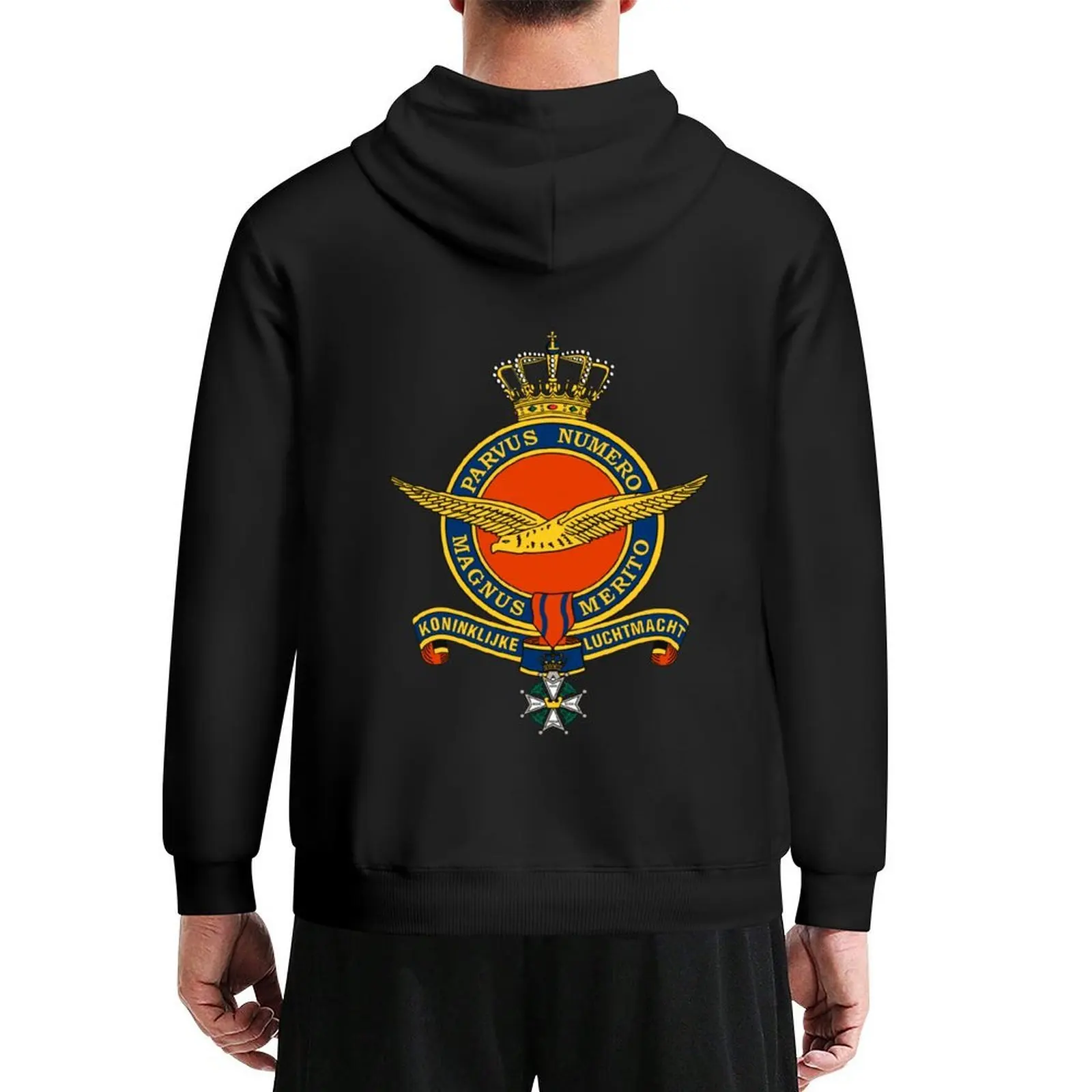 

Royal Netherlands Air Force - Koninklijke Luchtmacht - Badge Hoodie japanese style anime clothing korean clothes hoodies for men