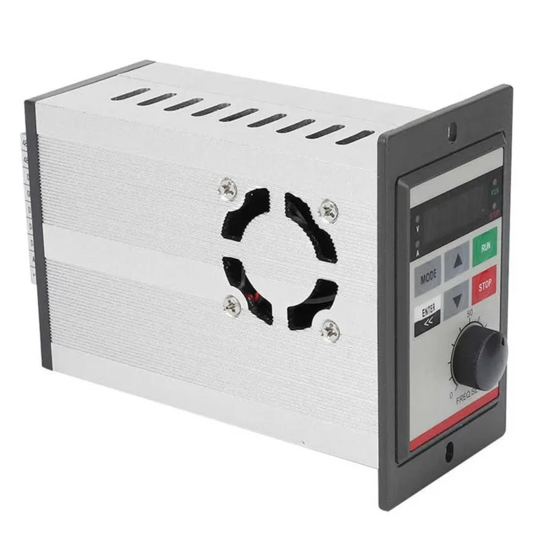 0.75KW Converter 220V Single Phase Variable Frequency Drive LED Digital Display Motor Speed Controller VFD Inverter