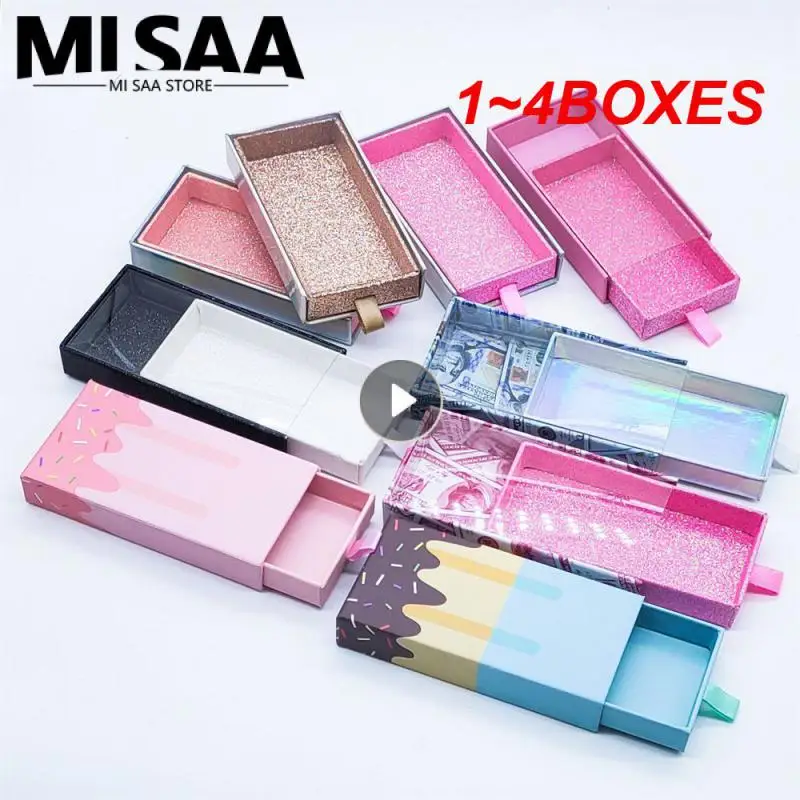 1~4BOXES 11.5×6×2cm Popsicle Drawer Various Styles Storage Boxs Paper Favor Box Fashion All-match Storage Baskets Gift Boxes