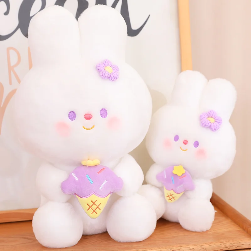 25/40/50/65cm Cute Sweet Rabbit Plush Toy Large Size Stuffed Animals Bunny Plushies Doll Kawaii Soft Kids Toys for Girls Gifts