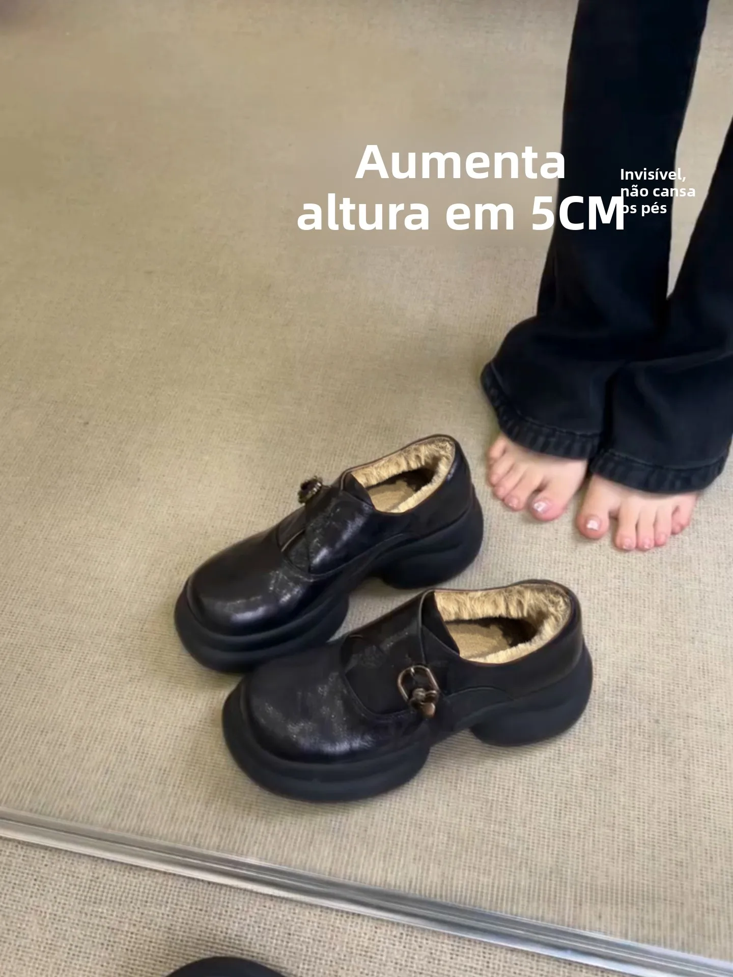 bottines-pour-femmes-en-cuir-retro-doublees-de-polaire-chaude-style-coreen-a-enfiler-bout-rond-talon-epais