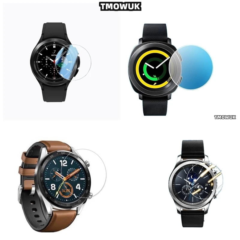 

For Samsung Gear Sport Gear 2 3 4 zero 9H Hard Anti Scratch Tempered Glass HD, High Quality