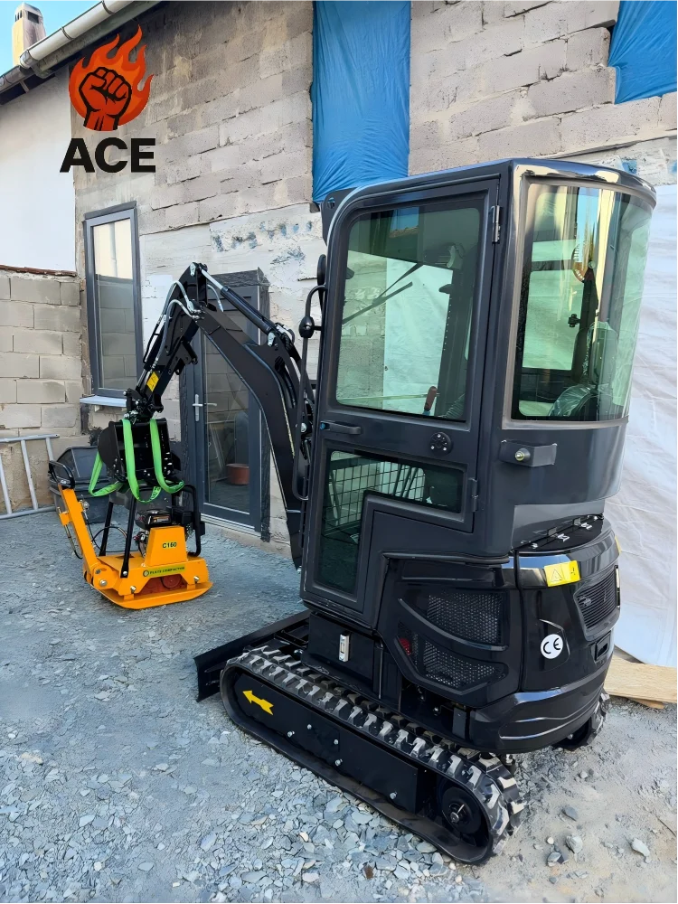 

free shipping 1.8 ton kubota Mini Excavator Digger 2 ton Mini bagger Excavators 1.8 Ton farm Mini Excavator With customized