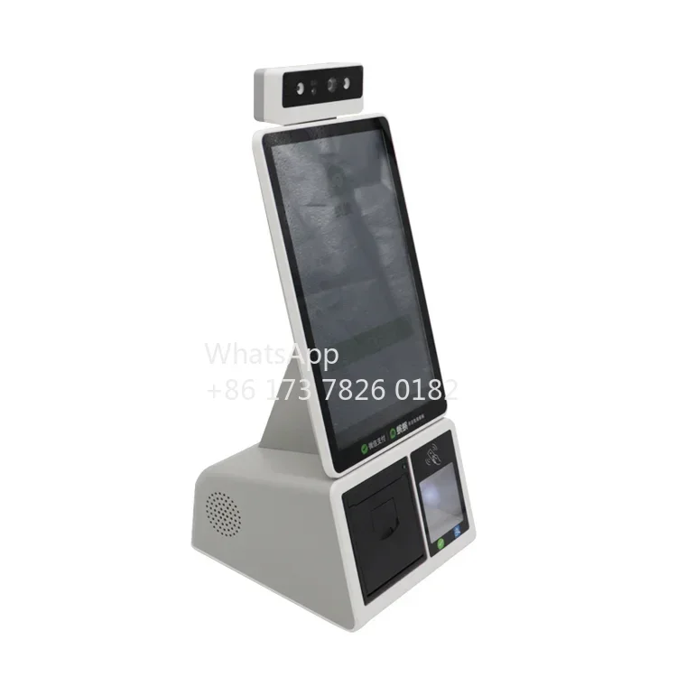 Hot CE Certified Desktop 10.1inch All in One Payment Kiosk Self Order Touch Kiosk Restaurant Kiosk Self Service Payment Machine