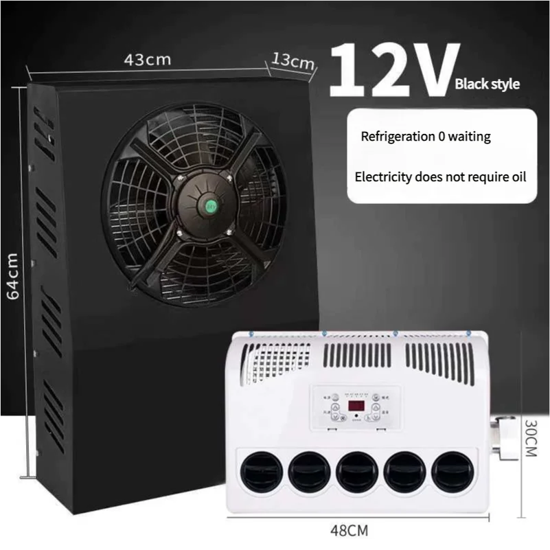 

12V 24V Electric air Conditioning Split Truck Air Conditioner Parking Cooler
