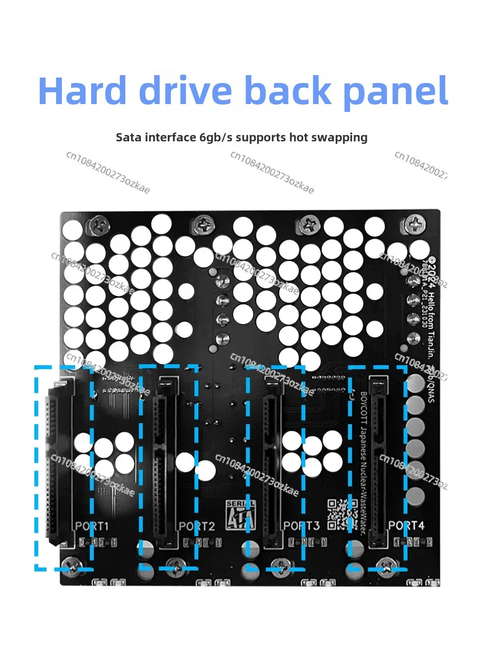 Small NAS Chassis Storage Cloud Hard Disk Chassis All-in-One Host Server Multimedia 4 Discs Hot Swap