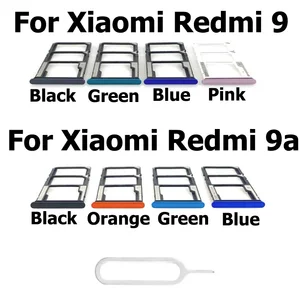 Für Xiaomi Redmi 9 9A -Tablett -Slot -Slot -Halter -Adapter -Anschlussreparaturteile 12 Hauptverkaufsplatte Mae Redmi 9A - №4