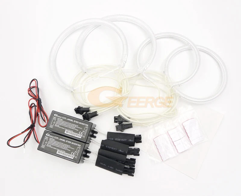 For BMW E60 E61 520i 525i 530i 540i 545i 550i M5 Pre LCI 2003 - 2007 Ultra Bright CCFL Angel Eyes Kit Halo Rings
