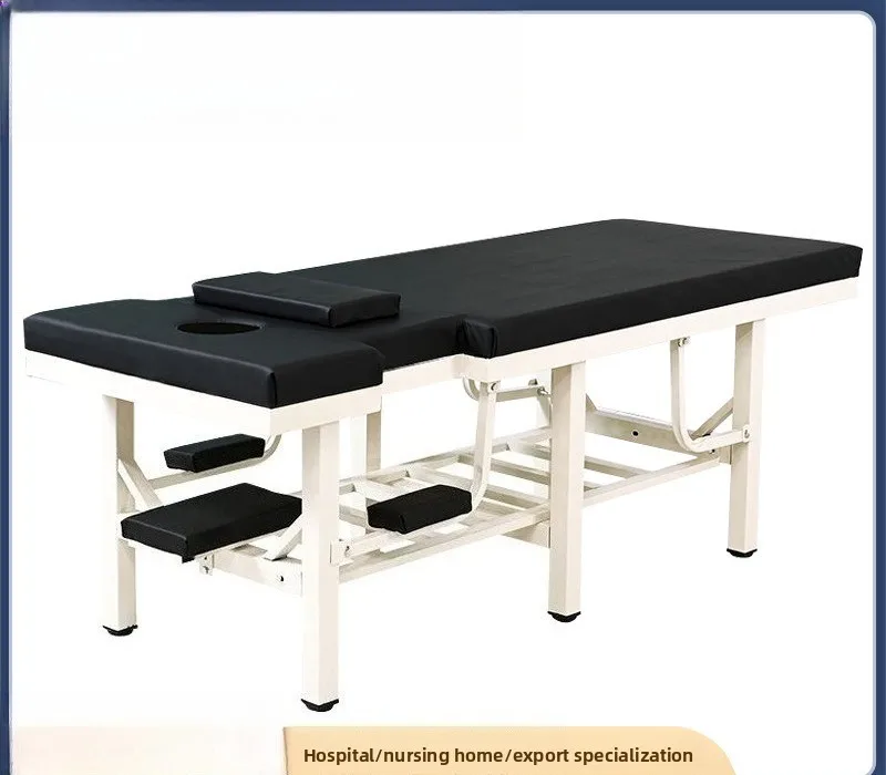 Thickened Massage Table SPA Bed TCM Tuina Therapy Couch Physiotherapy Salon Equipment