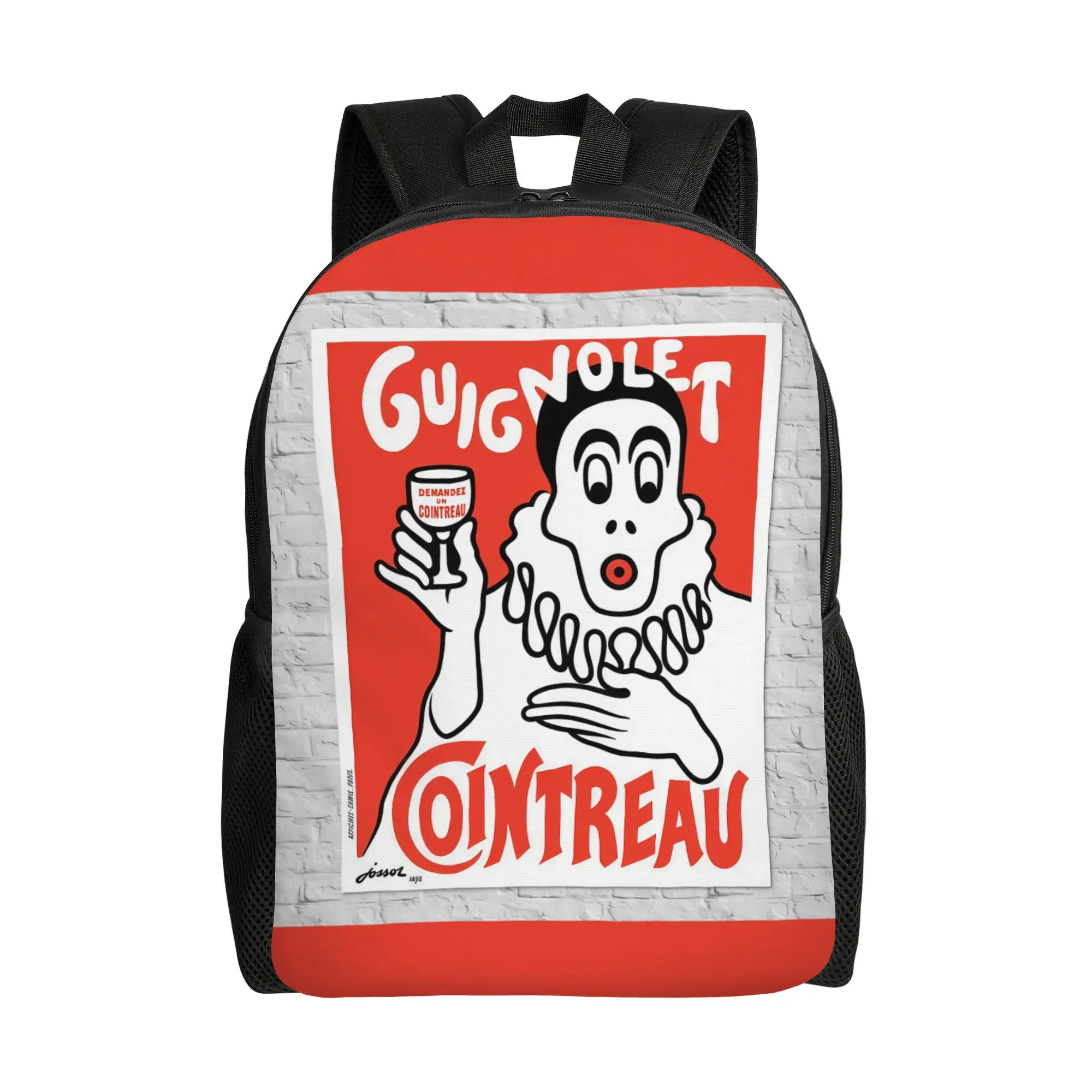 

CCointreau Guignolet Vintage CCointreau Schoolbag Men Fashionable Large Capacity Laptop Bag Back To School Season