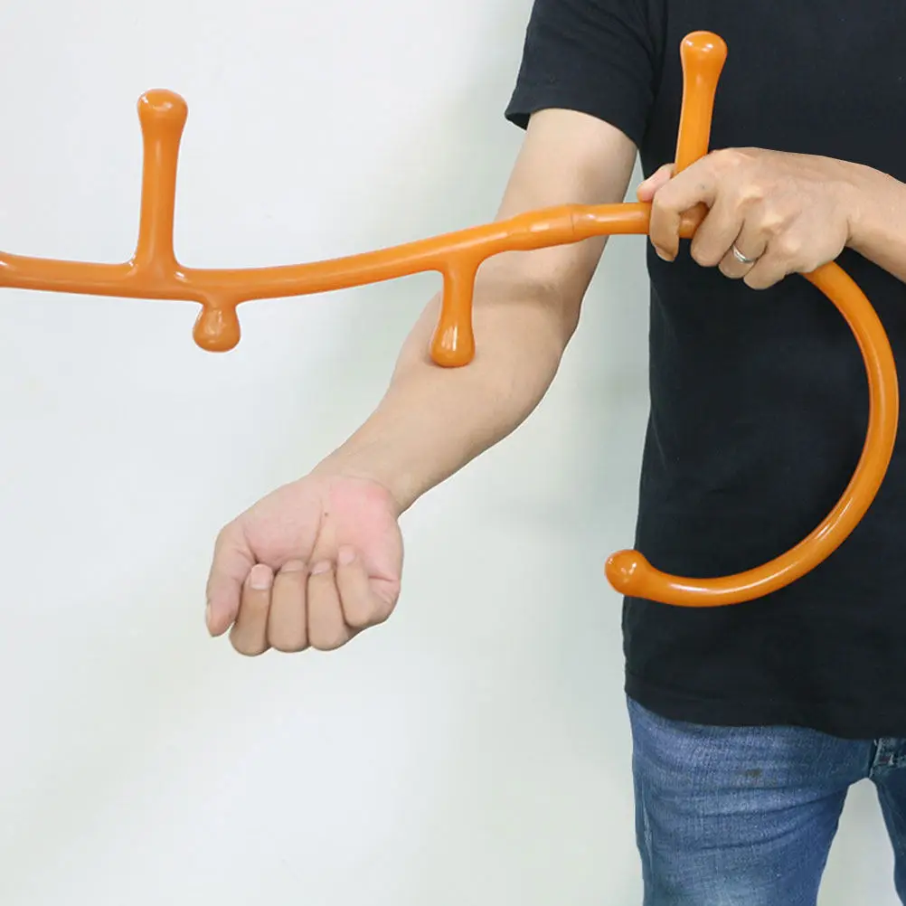 

Массажная палочка для спины, 1 шт., эргономичная, из полипропилена, для точечной терапии, снятия усталости, многофункциональный массажер