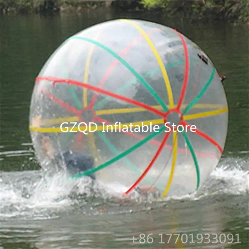 Sommer Heiße Selg Rolle Im Gehen Aufblasbare Menschliche Zorb Hamster Ballon Fließende Wasser Blase Ball