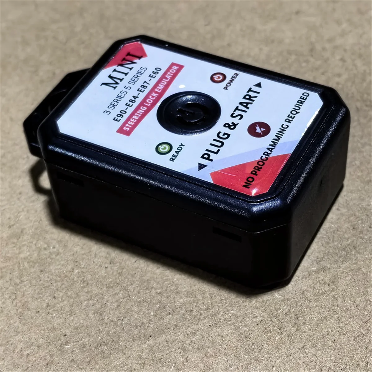 ELV ESL Emulatore blocco sterzo per BMW Mini Cooper E60 E84 E87 E90 Serie 3 e 5 Nessun programmazione Plug and Start—L49A