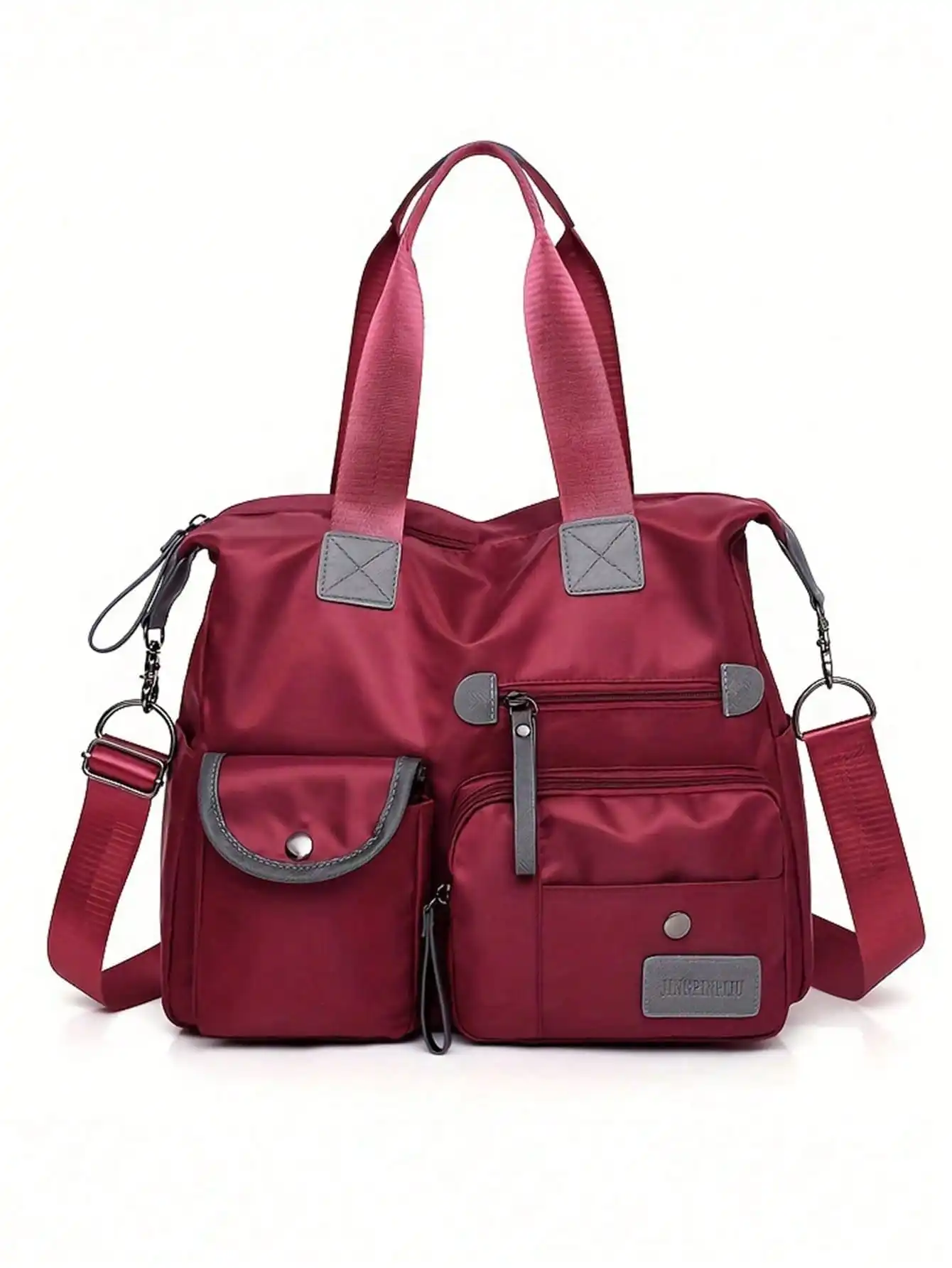 Women's Nylon Shoulder Bag Waterproof Crossbody Bag Large Capacity Multifunctional Tote Travel Bag,sg2303060350848238