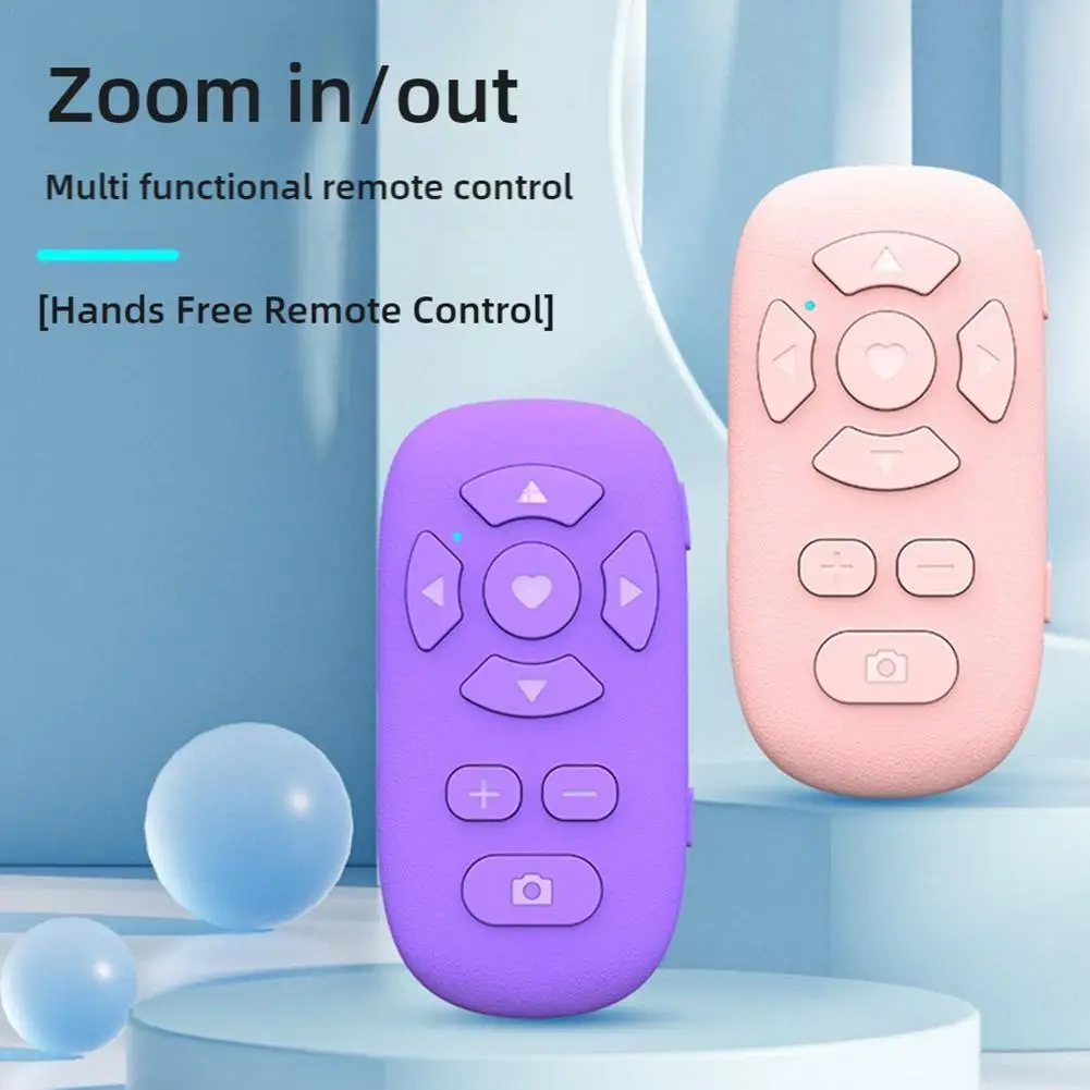 Nine-key Multi-function Camera Remote Control Supports Remote Camera Focus Flip Page Camera Flip Remote Control