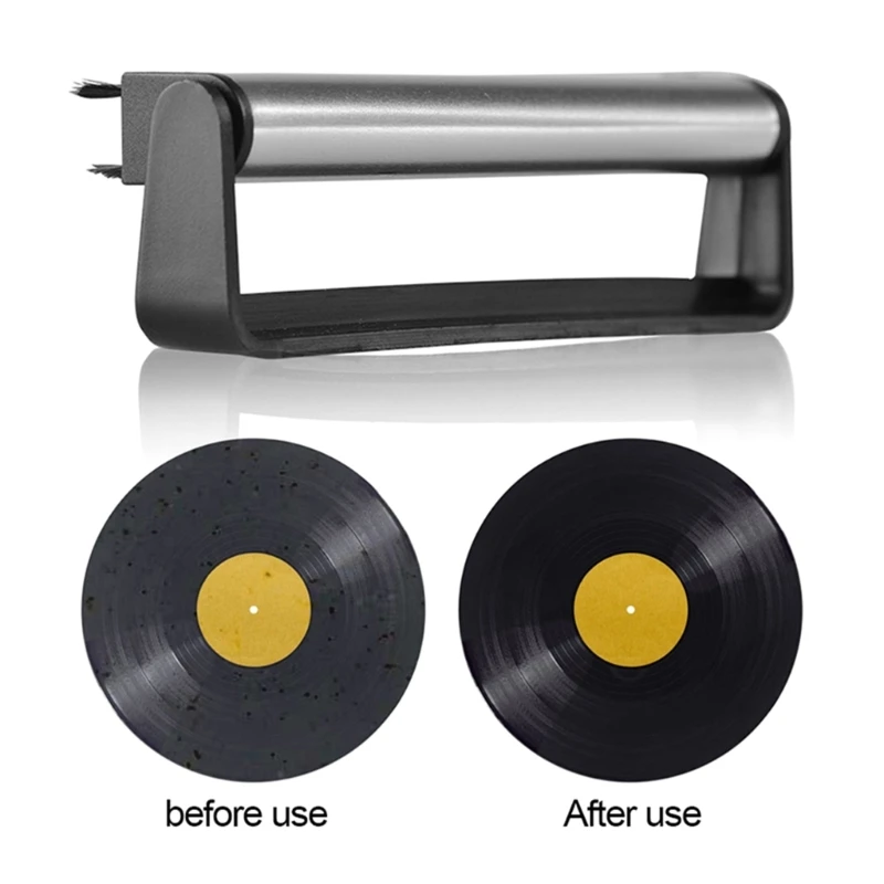 Cleaning Turntables Phonograph Brushes Combination Vinyl Brush Records Player Handle Carbon Fiber Brush Cleaning Brush