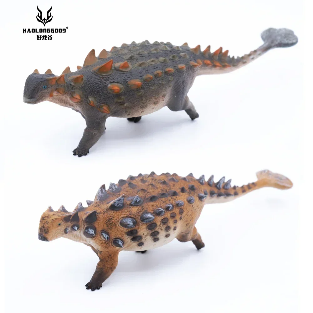 1:35 HAOLONGGOOD Euoplocephalus Dinosaur Model Toy Animal Figure With Box