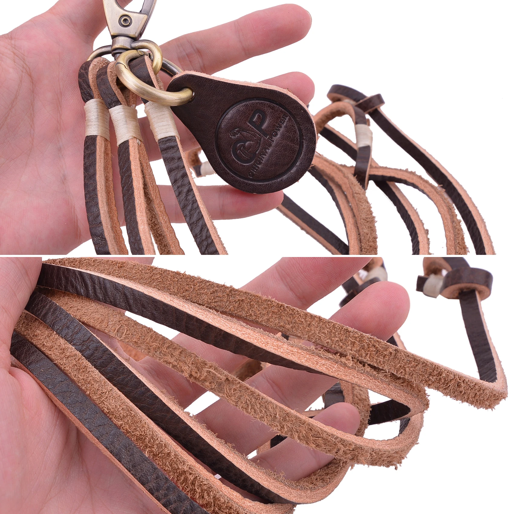 Hunting Leather Bird Duck Strap Hanger Game Carrier Belt Holder Vintage Adjustable 6 Loops Gun Accessories for Shooting