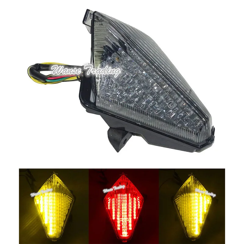 

waase For Yamaha T-Max 530 Tmax530 2012 2013 2014 E-Mark Tail Light Brake Turn Signals Integrated LED Light