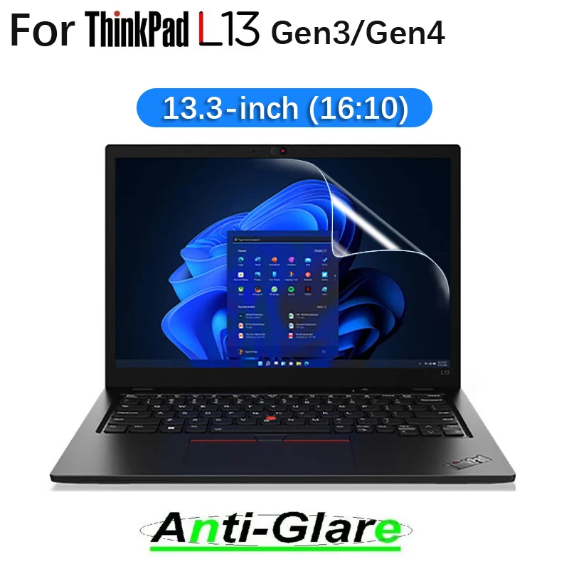 2X Ultra Clear/Anti-Glare/Anti Blue-Ray Screen Protector Guard Cover for Lenovo ThinkPad L13 Gen 3 /Gen 4 Laptop PC 13