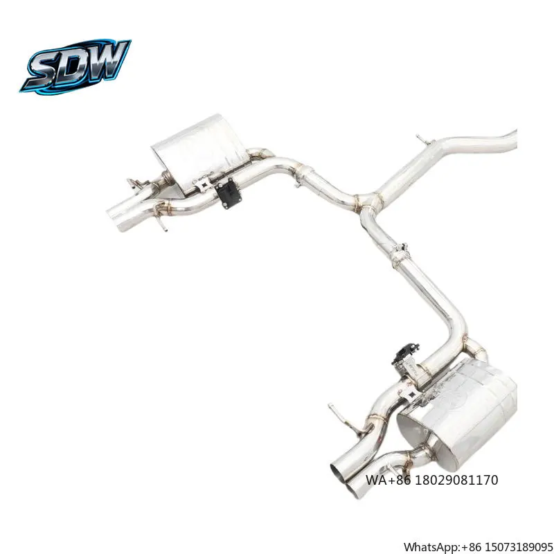 

Высокопроизводительная выхлопная система Catback с клапанами для CLA250, CLS450, GT C63, E63, GLC63, GLE63, GLS63 SUV