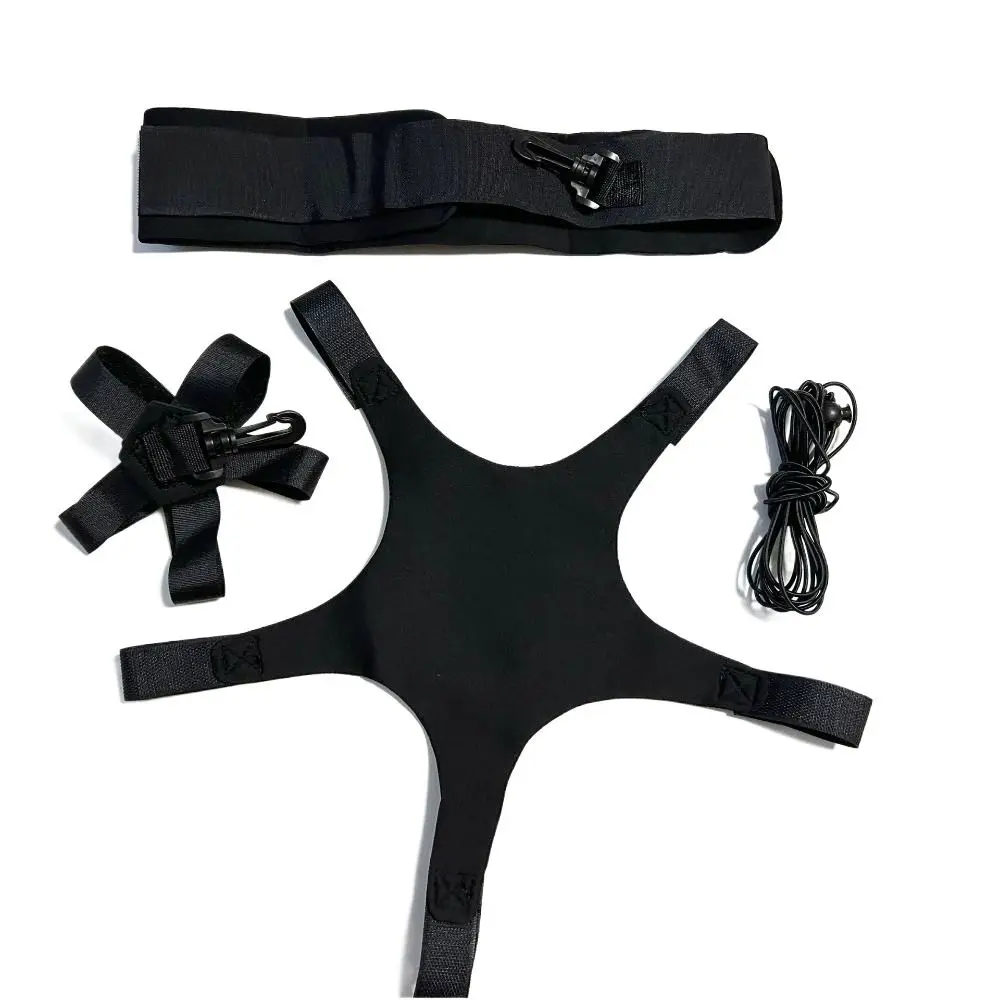 

Elastic Belt Soccer Ball Juggle Bags Kicking Adjustable Soccer Trainer Belt Durable Portable Football Training Equipment Adults