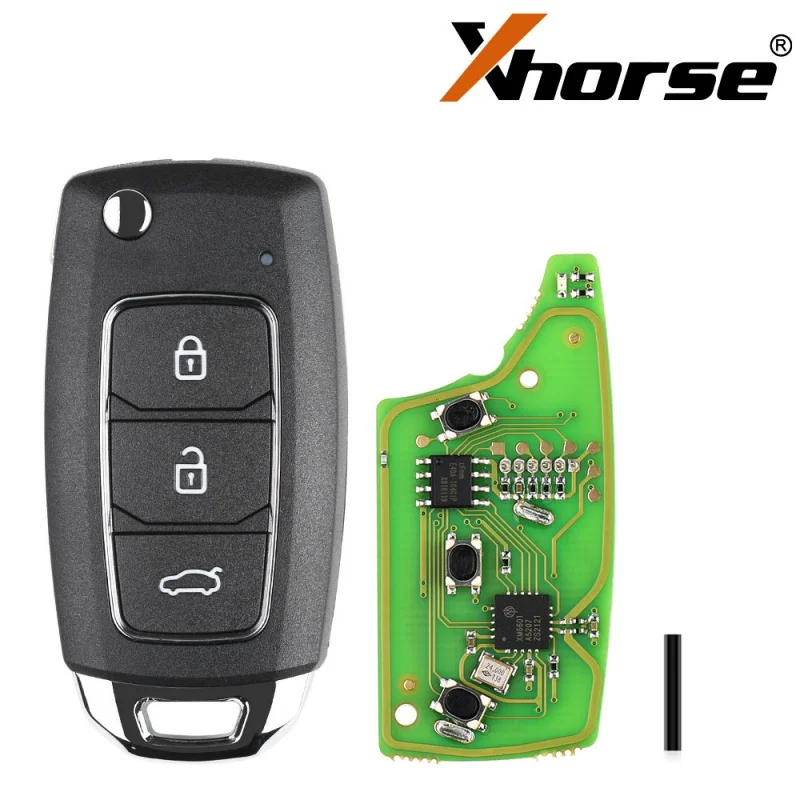 

Xhorse XKHY05EN Wire Remote Key for Hyundai 3 Buttons English Version 10PCS/Lot